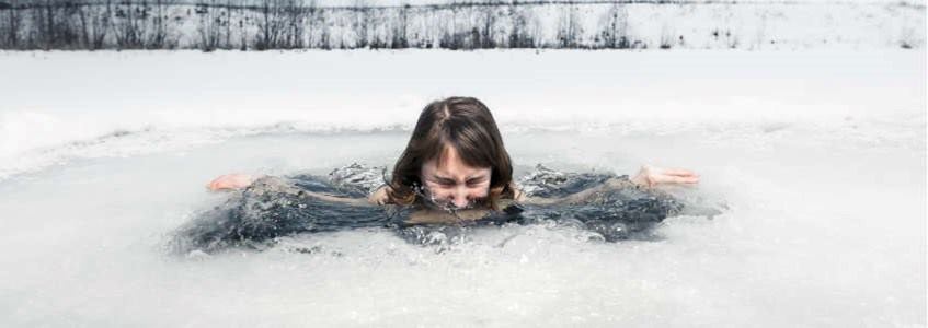 hielo baño