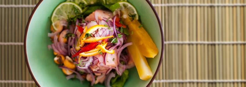 Recetas para adelgazar: ceviche peruano