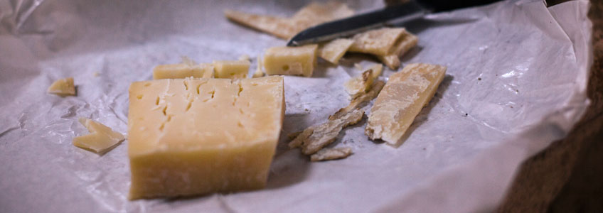 queso permesano - 400 kcal por 100gr