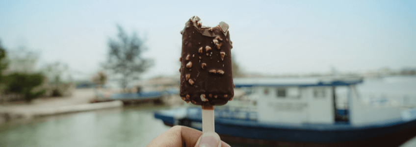 recetas de helados de chocolate bajos en calorías