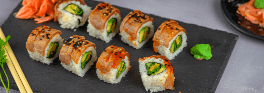 recetas de sushi saludable